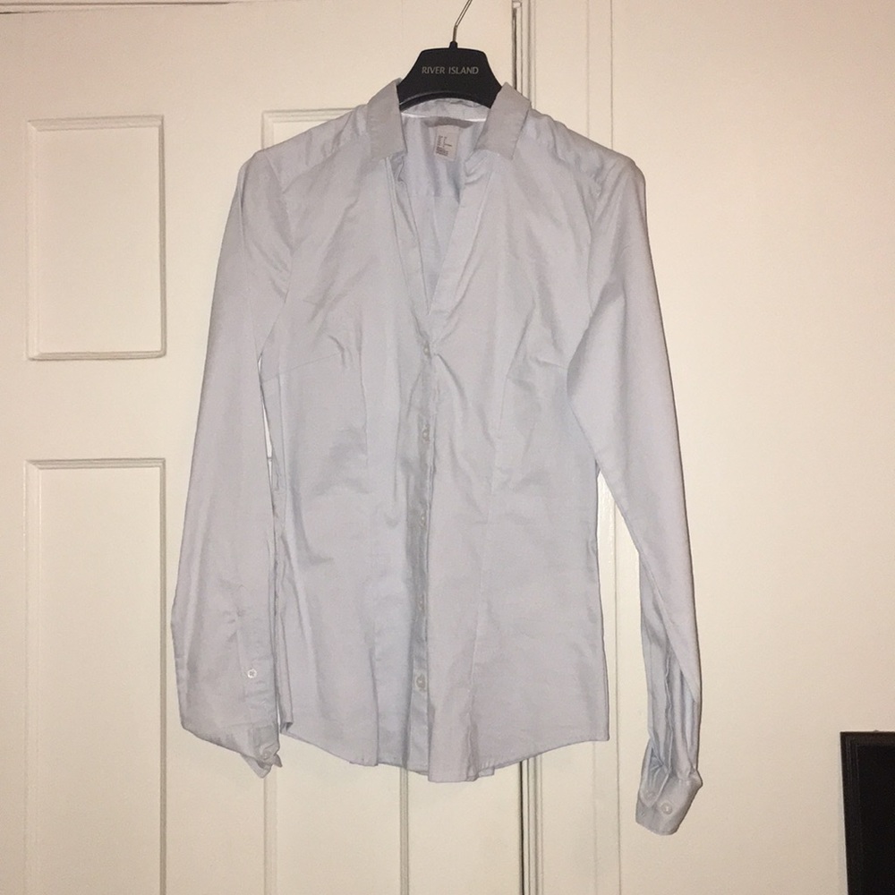 H&M Fitted Oxford Shirt